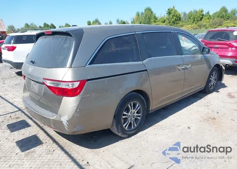 2013 Honda Odyssey Ex-L from USA, damaged, VIN 5FNRL5H67DB002792